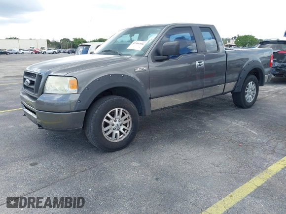 2007 Ford F-150 STX with VIN 1FTRX14W97FB49702, listed as a IAAI auction lot 41566306 with 236,003 mi miles. Bid and sale history available at carsss.com. Image 2.