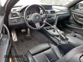 2015 BMW 4 Series 435i with VIN WBA3R1C59FK193405, listed as a Copart auction lot 52563835 with 86,820 mi miles and Salvage title. Bid and sale history available at DreamBid. Image 8.
