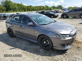 2009 Mitsubishi Lancer GTS with VIN JA3AU86W69U023774, listed as a Copart auction lot 71438484 with 260,775 mi miles and Salvage Title. Bid and sale history available at carsss.com. Image 4.