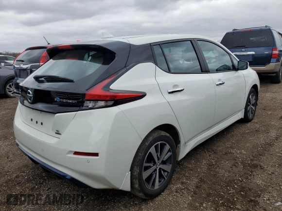 2020 Nissan LEAF with VIN 1N4BZ1BP6LC311665, listed as a Copart auction lot 79530784 with 15,170 mi miles and Salvage title. Bid and sale history available at DreamBid. Image 3.