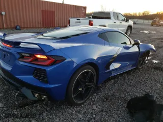 2020 Chevrolet Corvette 1LT with VIN 1G1Y62D48L5111129, listed as a Copart auction lot 71636922 with 25,397 mi miles. Bid and sale history available at carsss.com. Image 3.