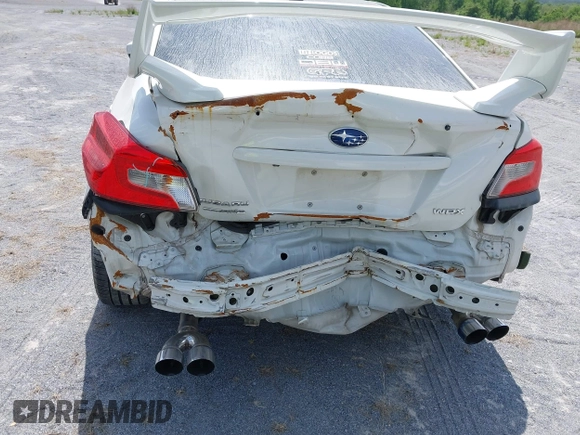 2017 Subaru WRX Premium with VIN JF1VA1E64H9828782, listed as a IAAI auction lot 40722034 with 86,554 mi miles and . Bid and sale history available at DreamBid. Image 6.