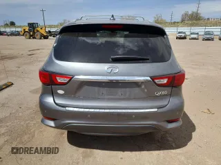 2018 Infiniti QX60 with VIN 5N1DL0MM7JC505146, listed as a Copart auction lot 52572145 with 75,057 mi miles and Salvage Title. Bid and sale history available at DreamBid. Image 6.