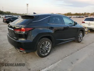 2022 Lexus RX with VIN 2T2JZMAA1NC229613, listed as a Copart auction lot 75360194 with 11,758 mi miles and Salvage Title. Bid and sale history available at carsss.com. Image 3.