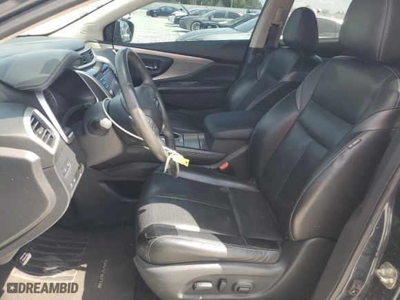 2017 Nissan Murano SL with VIN 5N1AZ2MG5HN173410, listed as a Copart auction lot 53186325 with 67,989 mi miles and Salvage Title. Bid and sale history available at carsss.com. Image 7.