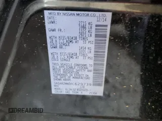 2015 Nissan Pathfinder SL z VIN 5N1AR2MN0FC629739, wystawiony jako Copart lot #59273665 z przebiegiem 140 180 mil mil oraz Szkoda całkowita • Salvage title. Historia ofert i sprzedaży dostępna na DreamBid. Obrazek 13.
