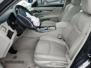 2012 Infiniti M with VIN JN1BY1AR2CM394976, listed as a Copart auction lot 61064205 with 170,108 mi miles and Salvage title. Bid and sale history available at DreamBid. Image 7.