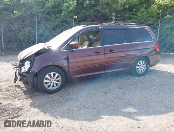 2009 Honda Odyssey EX-L с VIN 5FNRL38769B405134, выставлен на аукционе IAAI как лот 42122865 с пробегом 205 998 миль миль и . История ставок и продаж доступна на DreamBid. Изображение 2.