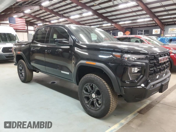 2024 GMC Canyon 4WD Elevation with VIN 1GTP6BEK3R1261875, listed as a Copart auction lot 41729785 with 1,505 mi miles and Salvage Title. Bid and sale history available at carsss.com. Image 4.