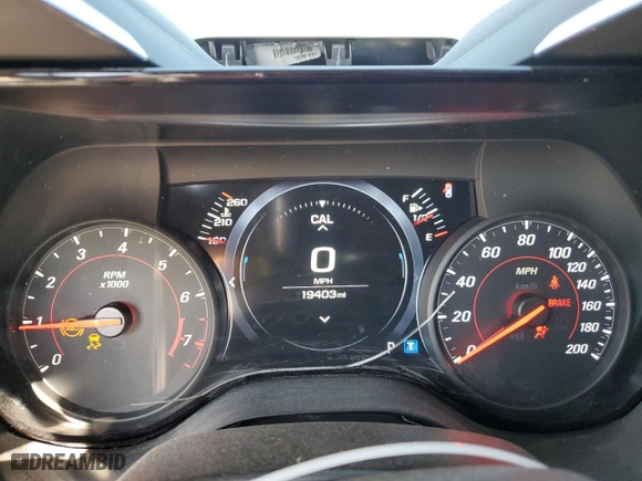 2022 Chevrolet Camaro 2SS with VIN 1G1FH1R77N0103733, listed as a Copart auction lot 46920285 with 19,403 mi miles and Salvage Title. Bid and sale history available at carsss.com. Image 9.