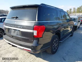 2023 Ford Expedition Max XLT with VIN 1FMJK1J81PEA16290, listed as a IAAI auction lot 41573249 with NaN miles. Bid and sale history available at carsss.com. Image 4.