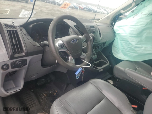 2016 Ford Transit Wagon XL with VIN 1FBAX2CM6GKA10867, listed as a Copart auction lot 44495935 with 91,595 mi miles and Salvage Title. Bid and sale history available at carsss.com. Image 8.
