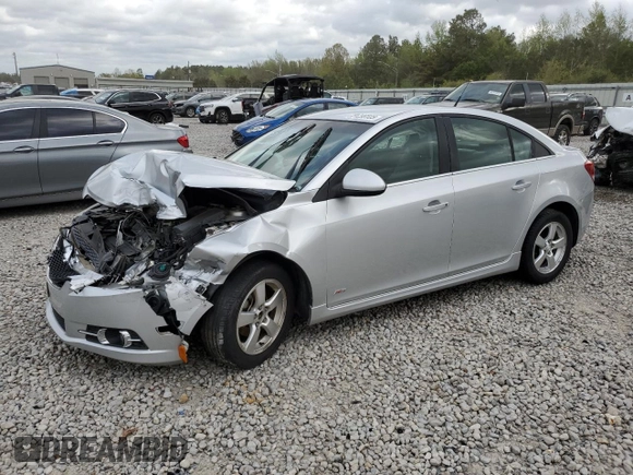 2012 Chevrolet Cruze LT w/1LT with VIN 1G1PF5SCXC7127585, listed as a Copart auction lot 51299125 with 0 mi miles and Salvage Title. Bid and sale history available at carsss.com. Image 1.