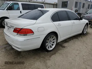 2006 BMW 7 Series 750i с VIN WBAHL835X6DT01146, выставлен на аукционе Copart как лот 58617325 с пробегом 99 178 миль миль и Чистый • Clean title. История ставок и продаж доступна на DreamBid. Изображение 3.