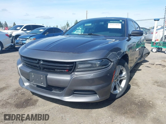 2020 Dodge Charger SXT with VIN 2C3CDXBG1LH211605, listed as a IAAI auction lot 41842090 with 95,256 mi miles. Bid and sale history available at carsss.com. Image 2.