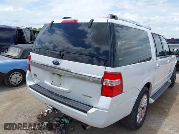 2017 Ford Expedition Max Limited with VIN 1FMJK1KT6HEA04236, listed as a IAAI auction lot 42613826 with 203,320 mi miles and . Bid and sale history available at DreamBid. Image 4.