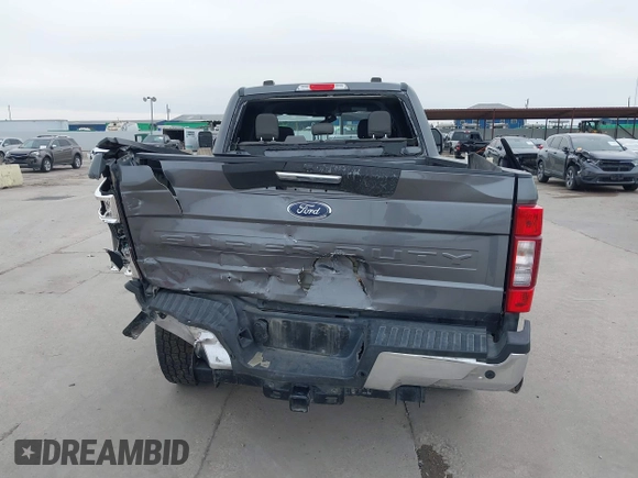 2021 Ford Super Duty F-250 SRW XL with VIN 1FT7W2BN1MEC37686, listed as a IAAI auction lot 41735683 with 68,235 mi miles. Bid and sale history available at carsss.com. Image 16.