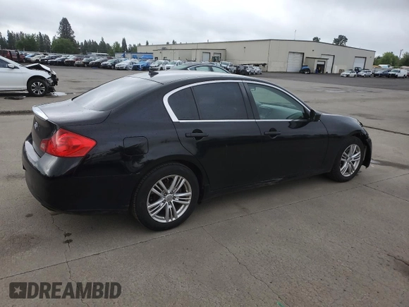 2011 Infiniti G25 с VIN JN1DV6AP9BM601360, выставлен на аукционе Copart как лот 56947135 с пробегом 126 764 миль миль и Списание • Salvage title. История ставок и продаж доступна на DreamBid. Изображение 3.