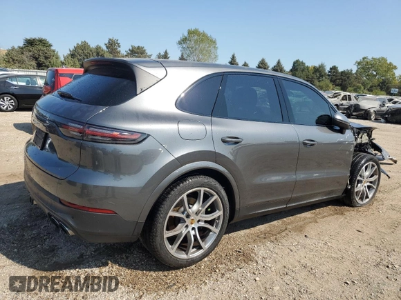 2021 Porsche Cayenne S with VIN WP1AB2AY8MDA27989, listed as a Copart auction lot 71258374 with 19,435 mi miles and Salvage title. Bid and sale history available at DreamBid. Image 3.
