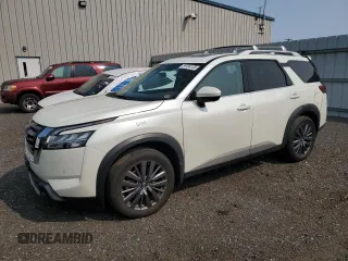 2024 Nissan Pathfinder SL с VIN 5N1DR3CD5RC200810, выставлен на аукционе Copart как лот 59194135 с пробегом 23 740 миль миль и Списание • Salvage title. История ставок и продаж доступна на DreamBid. Изображение 1.