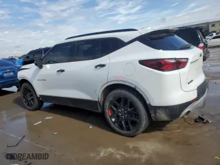 2020 Chevrolet Blazer LT with VIN 3GNKBCR47LS668795, listed as a Copart auction lot 42563975 with 86,706 mi miles and Salvage Title. Bid and sale history available at carsss.com. Image 2.