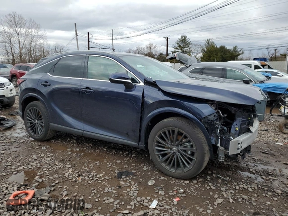 2024 Lexus RX 350 with VIN 2T2BAMCA5RC077740, listed as a Copart auction lot 47468115 with 3,752 mi miles and Salvage Title. Bid and sale history available at DreamBid. Image 4.