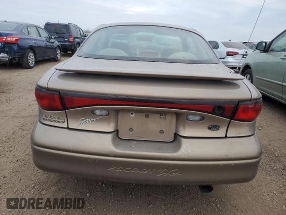 1998 Ford Escort with VIN 3FALP1138WR141453, listed as a Copart auction lot 87408174 with 116,715 mi miles and Salvage title. Bid and sale history available at DreamBid. Image 6.
