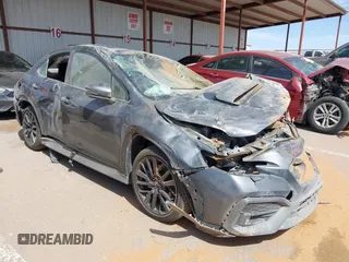 2024 Subaru WRX Premium with VIN JF1VBAH60R9814176, listed as a IAAI auction lot 42131966 with 218 mi miles and . Bid and sale history available at DreamBid. Image 1.