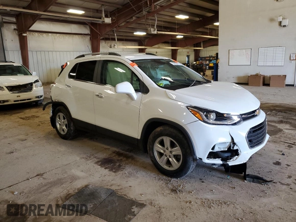 2019 Chevrolet Trax LT with VIN KL7CJLSB4KB711585, listed as a Copart auction lot 52622475 with Not Provided miles and Clean Title. Bid and sale history available at carsss.com. Image 4.