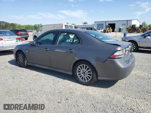 2008 Saab 9-3 with VIN YS3FB49Y181155840, listed as a Copart auction lot 52521425 with 106,588 mi miles and Salvage Title. Bid and sale history available at carsss.com. Image 2.
