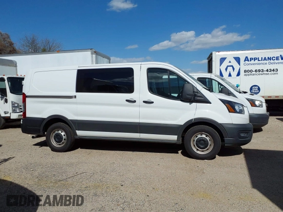 2020 Ford Transit Cargo with VIN 1FTYE1YG7LKB68822, listed as a IAAI auction lot 41798263 with 79,896 mi miles and . Bid and sale history available at DreamBid. Image 13.