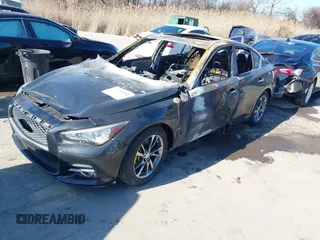 2017 Infiniti Q50 Premium z VIN JN1EV7AP7HM740731, wystawiony jako IAAI lot #41704342 z przebiegiem Nie podano mil oraz . Historia ofert i sprzedaży dostępna na DreamBid. Obrazek 2.