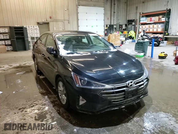 2020 Hyundai Elantra SEL with VIN 5NPD84LF4LH626644, listed as a Copart auction lot 44551085 with 70,268 mi miles and Salvage Title. Bid and sale history available at DreamBid. Image 10.
