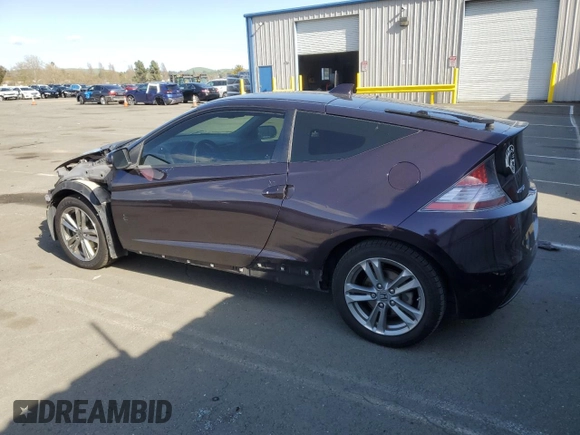 2013 Honda CR-Z with VIN JHMZF1D48DS003178, listed as a Copart auction lot 51550965 with 195,528 mi miles and Salvage Title. Bid and sale history available at carsss.com. Image 2.