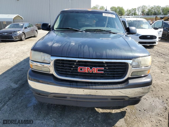 2005 GMC Yukon SLT with VIN 1GKEC13V45J241687, listed as a Copart auction lot 52341154 with 301,933 mi miles and Salvage Title. Bid and sale history available at carsss.com. Image 5.