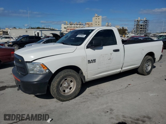 2016 Ram 1500 Tradesman z VIN 3C6JR6DG2GG376488, wystawiony jako Copart lot #85339464 z przebiegiem 178 797 mil mil oraz Czysty tytuł • Clean title. Historia ofert i sprzedaży dostępna na DreamBid. Obrazek 1.