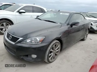 2013 Lexus IS 250 C with VIN JTHFF2C2XD2527943, listed as a Copart auction lot 75036214 with Not provided miles and Salvage title. Bid and sale history available at DreamBid. Image 1.