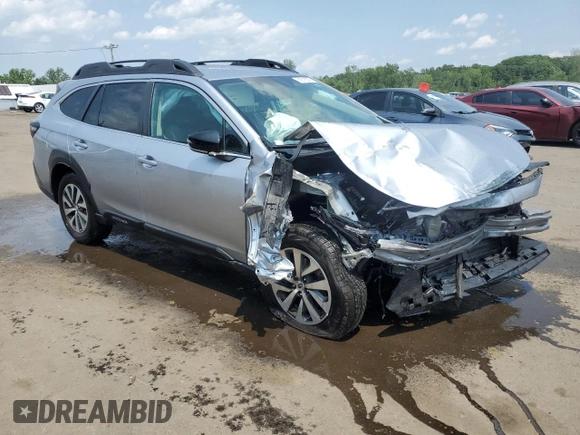 2024 Subaru Outback Premium with VIN 4S4BTADC8R3285032, listed as a Copart auction lot 60518295 with 22,204 mi miles and Salvage title. Bid and sale history available at DreamBid. Image 4.