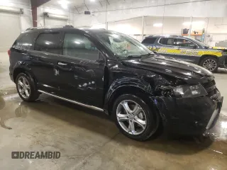 2017 Dodge Journey Crossroad Plus with VIN 3C4PDDGG9HT706315, listed as a Copart auction lot 58786765 with 34,677 mi miles and Salvage title. Bid and sale history available at DreamBid. Image 4.