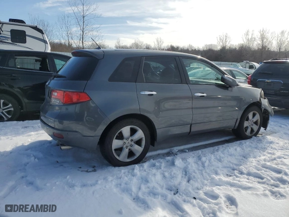 2008 Acura RDX Tech Pkg with VIN 5J8TB18548A002886, listed as a Copart auction lot 43632025 with 59,960 mi miles and Clean Title. Bid and sale history available at carsss.com. Image 3.
