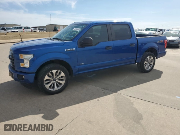 2017 Ford F-150 XL with VIN 1FTEW1CP2HKC61388, listed as a Copart auction lot 49292465 with 119,531 mi miles and Clean Title. Bid and sale history available at carsss.com. Image 1.
