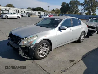 2011 Infiniti G25 Journey with VIN JN1DV6APXBM831070, listed as a Copart auction lot 71788884 with 163,502 mi miles and Salvage Title. Bid and sale history available at carsss.com. Image 1.
