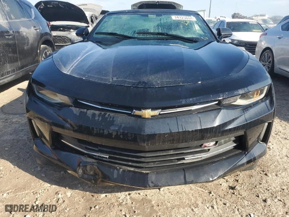 2016 Chevrolet Camaro 2LT with VIN 1G1FD3DS1G0187795, listed as a Copart auction lot 74125604 with 0 mi miles and Non Repairable. Bid and sale history available at carsss.com. Image 5.