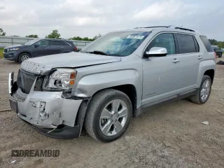2015 GMC Terrain SLT with VIN 2GKFLTE35F6357183, listed as a Copart auction lot 56981075 with 128,705 mi miles and Salvage title. Bid and sale history available at DreamBid. Image 1.