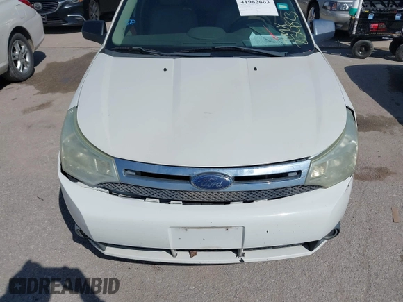 2010 Ford Focus SEL with VIN 1FAHP3HN2AW230823, listed as a IAAI auction lot 41982663 with 138,427 mi miles. Bid and sale history available at carsss.com. Image 6.