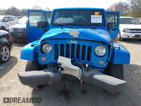 2015 Jeep Wrangler Unlimited Altitude с VIN 1C4HJWEG3FL584314, выставлен на аукционе IAAI как лот 41802581 с пробегом 145 143 миль миль и . История ставок и продаж доступна на DreamBid. Изображение 6.