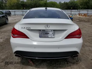 2016 Mercedes-Benz CLA 250 with VIN WDDSJ4EB8GN311296, listed as a Copart auction lot 55891515 with 139,192 mi miles and Salvage Title. Bid and sale history available at DreamBid. Image 6.