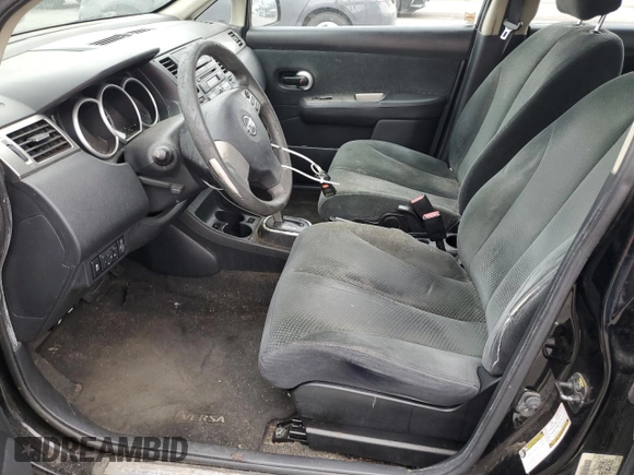 2012 Nissan Versa S with VIN 3N1BC1CP5CK250106, listed as a Copart auction lot 53206105 with 179,155 mi miles and Clean Title. Bid and sale history available at carsss.com. Image 7.