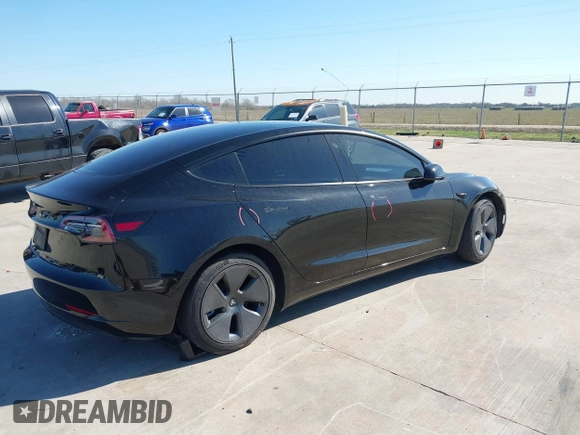2023 Tesla Model 3 с VIN 5YJ3E1EA9PF587476, выставлен на аукционе IAAI как лот 41744170 с пробегом 27 541 миль миль и . История ставок и продаж доступна на DreamBid. Изображение 4.