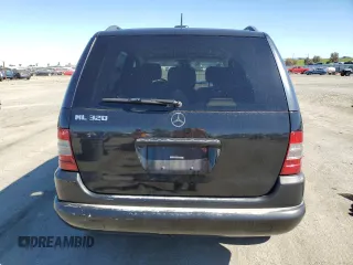 2001 Mercedes-Benz M 320/430/500 with VIN 4JGAB54E41A280868, listed as a Copart auction lot 47829955 with 111,475 mi miles and Salvage title. Bid and sale history available at DreamBid. Image 6.